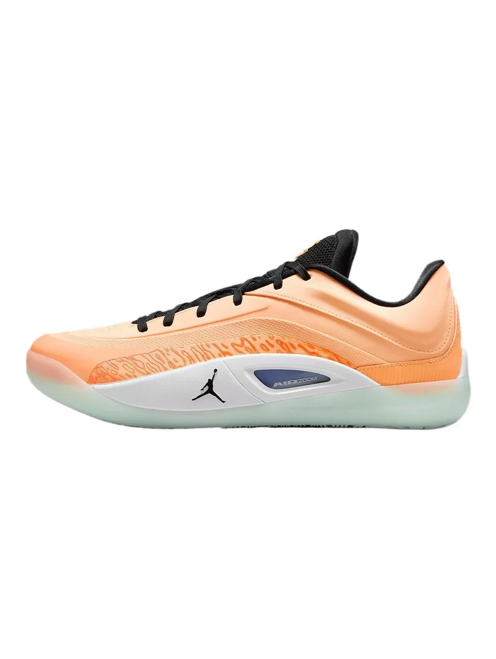 Zion 4 Basketball Shoes (FB1802-800, Peach Cream/Black/White/Total Orange) mens